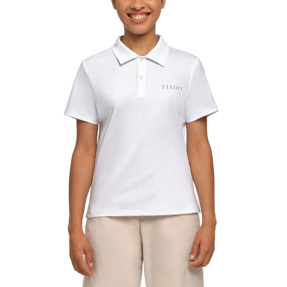 Women’s White Polo