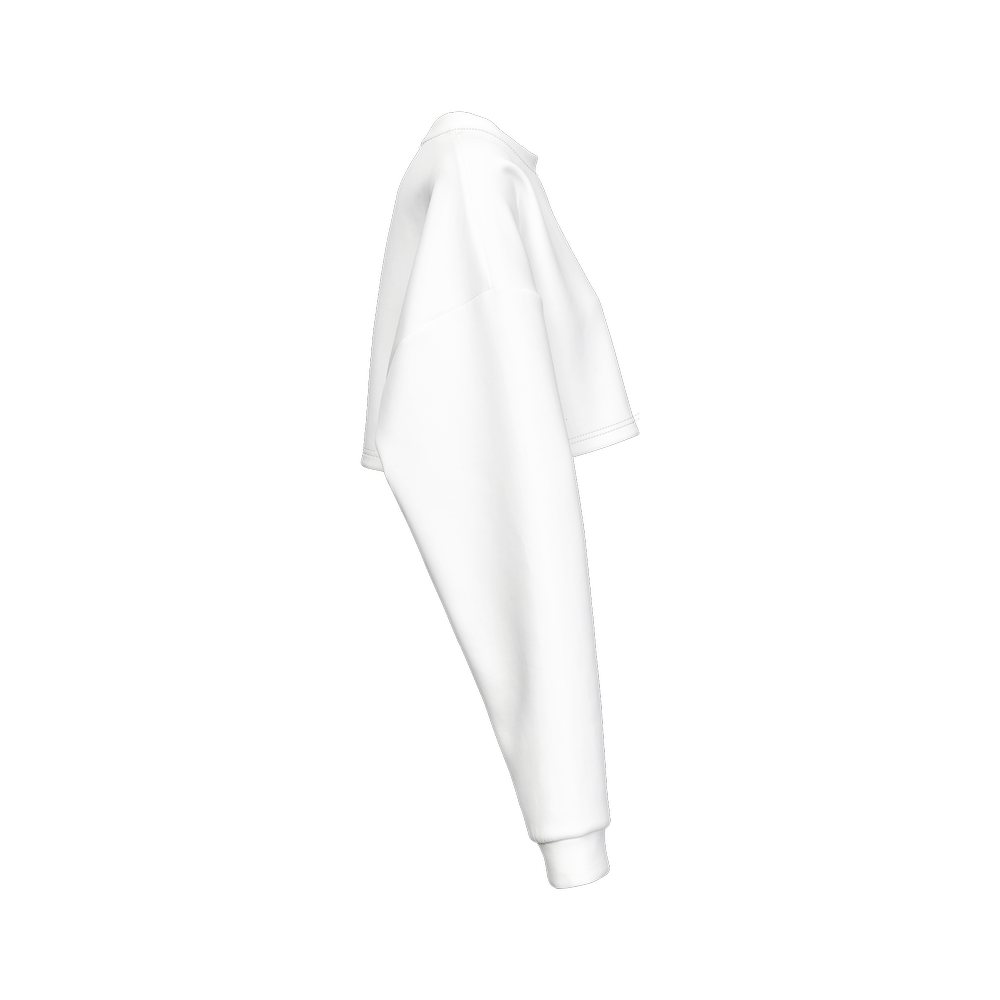 IANDO Yoga White Crewneck
