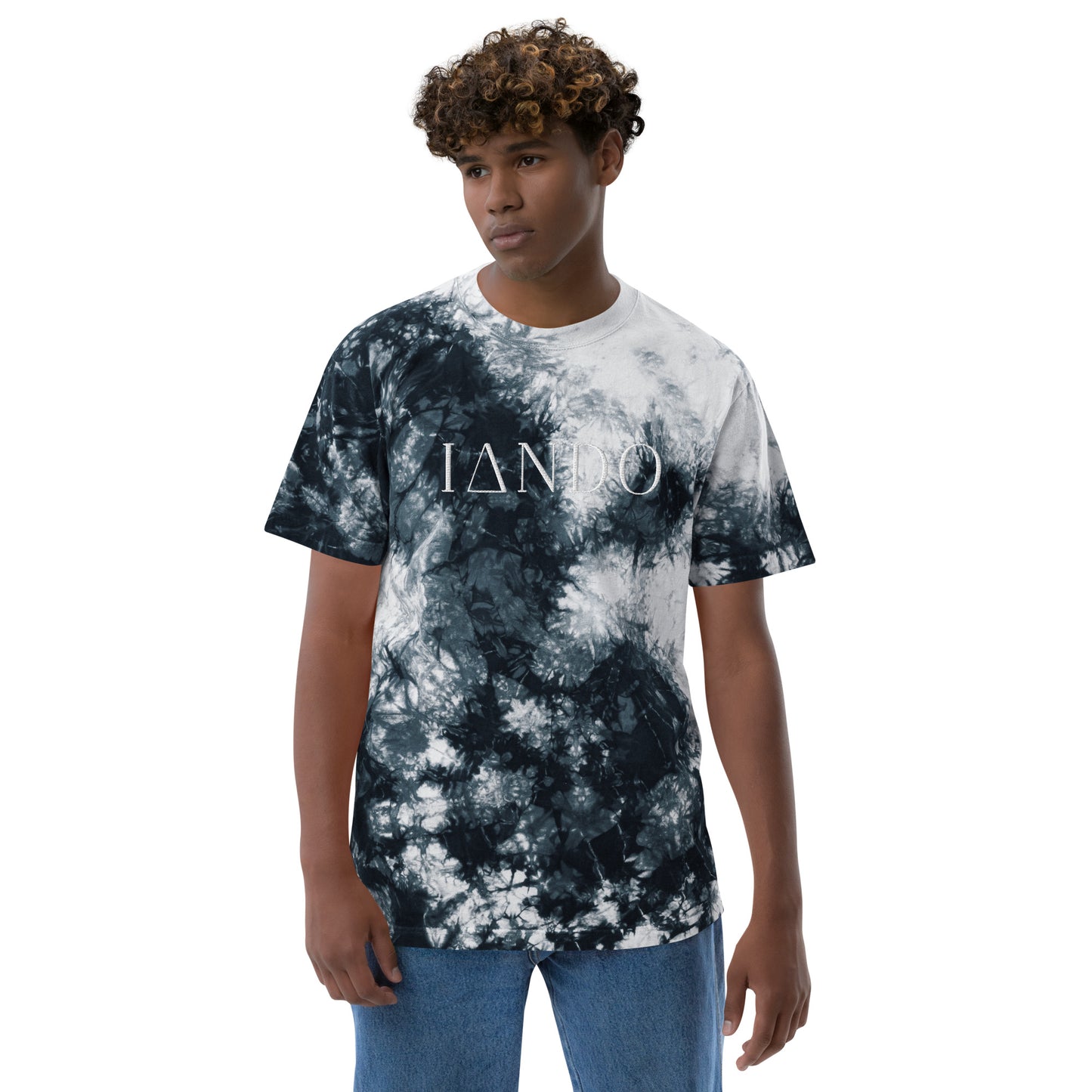 IANDO Oversized Tie-Dye T