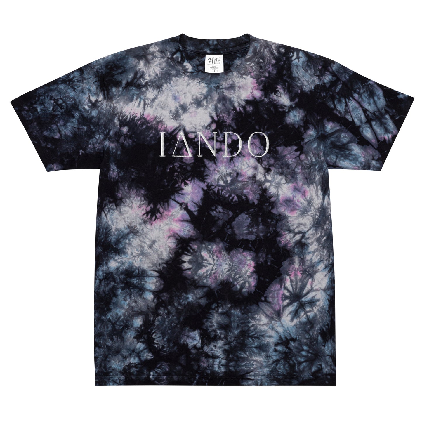 IANDO Oversized Tie-Dye T