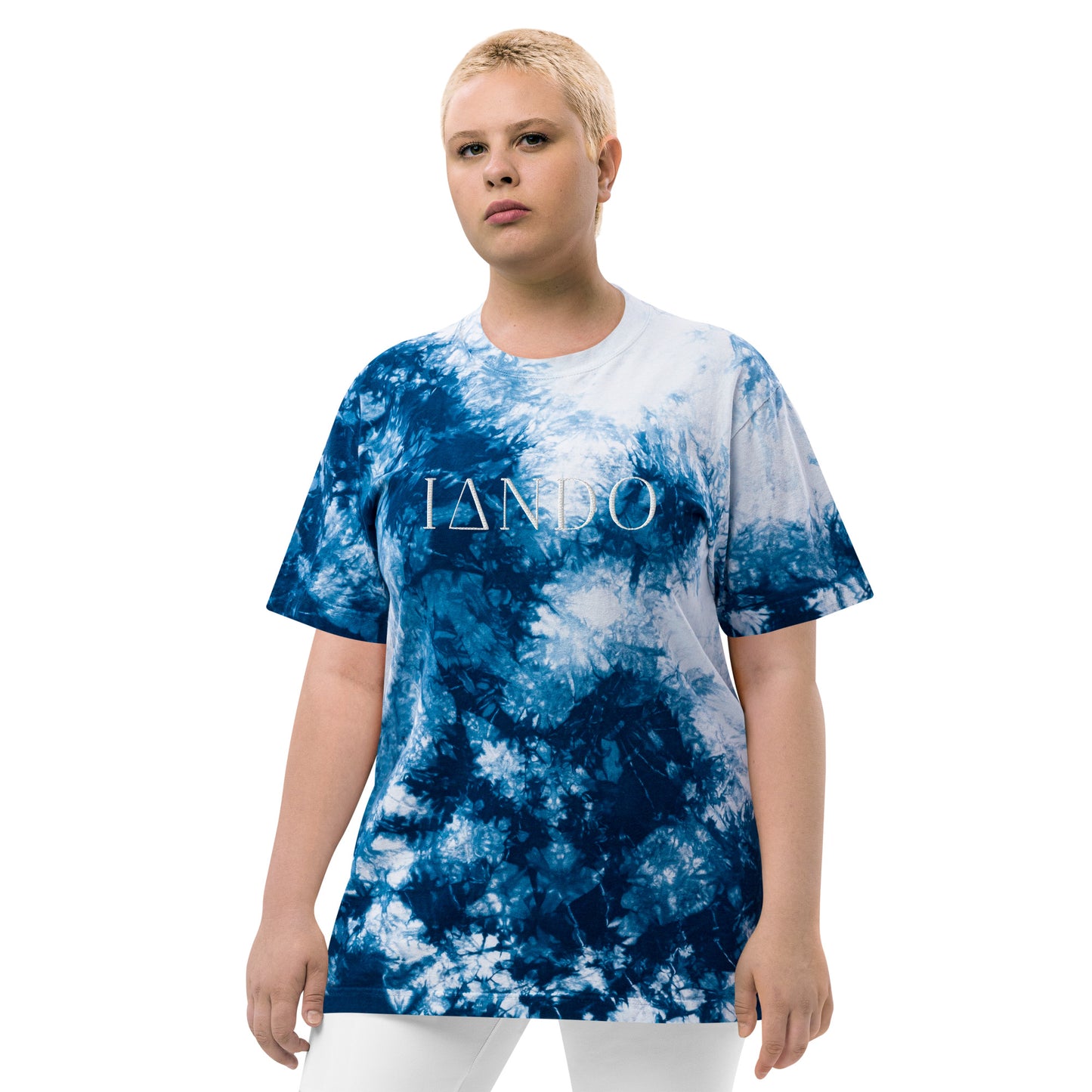 IANDO Oversized Tie-Dye T
