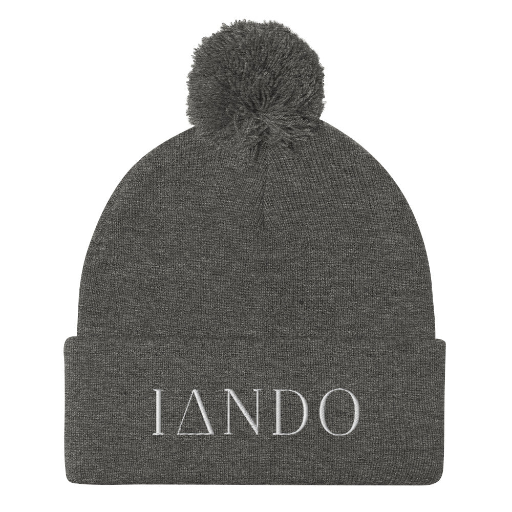 IANDO Pom-Pom Beanie