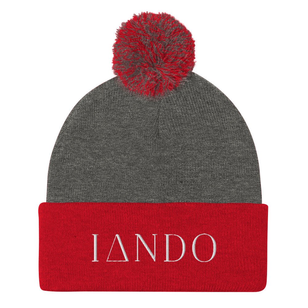 IANDO Pom-Pom Beanie