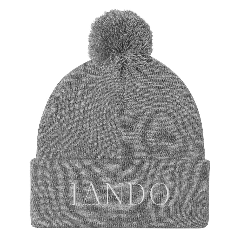IANDO Pom-Pom Beanie
