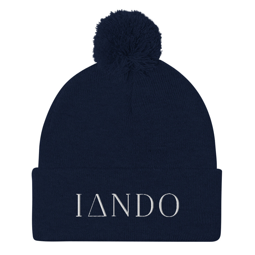 IANDO Pom-Pom Beanie