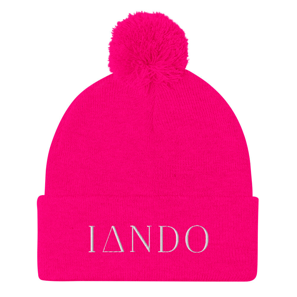 IANDO Pom-Pom Beanie
