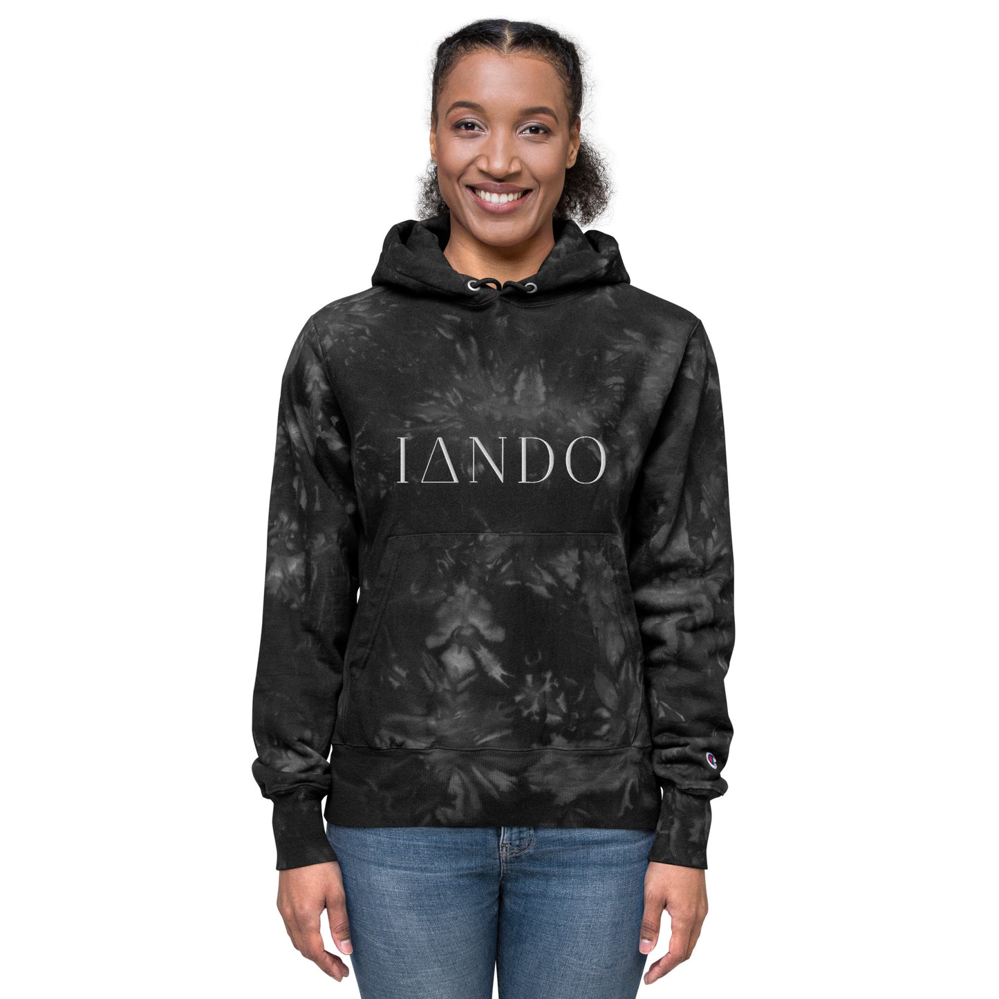 IANDO Champion Chest Hoodie