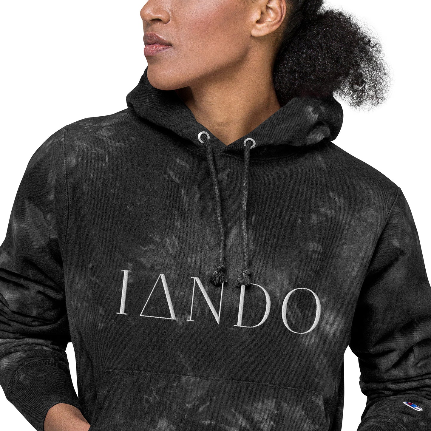 IANDO Champion Chest Hoodie