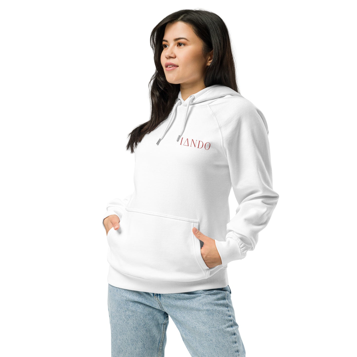 IANDO Red Patch Hoodie