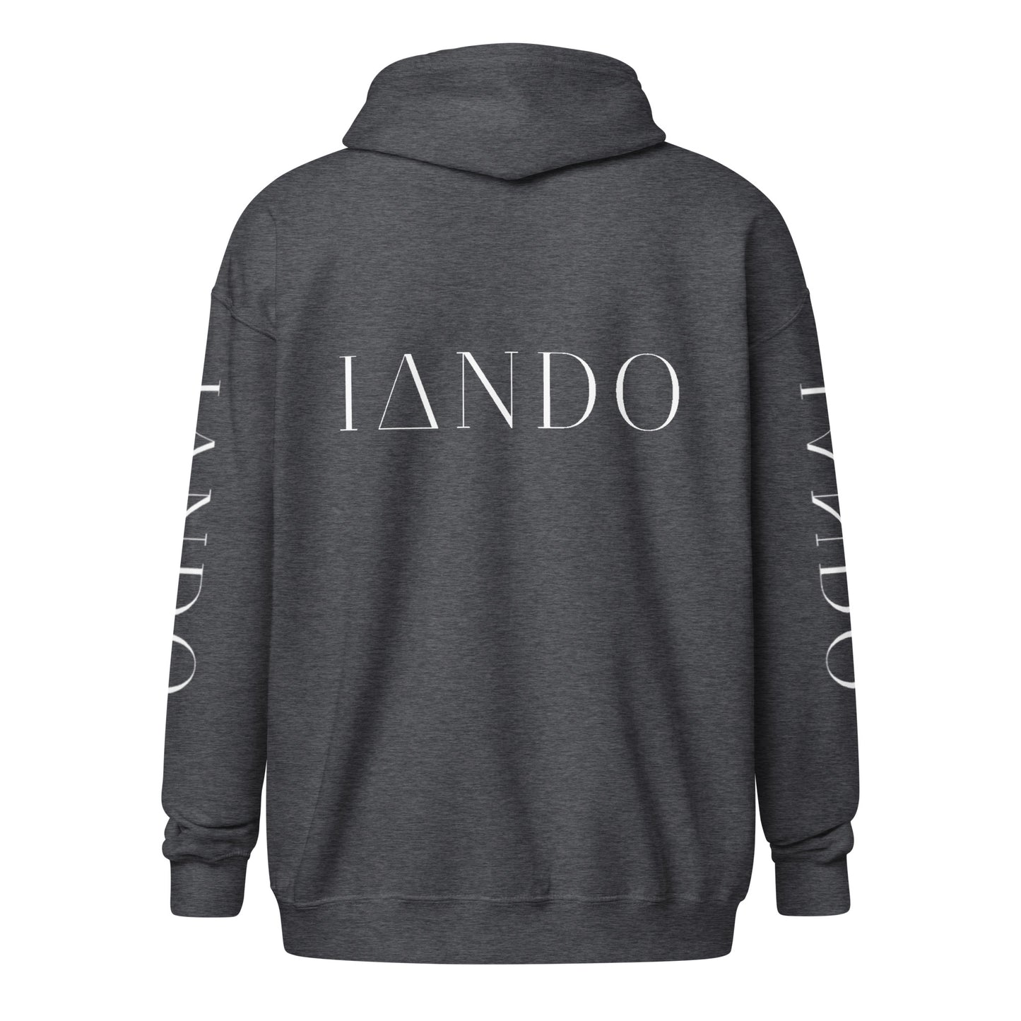 IANDO Unisex Heavy Blend Zip Hoodie