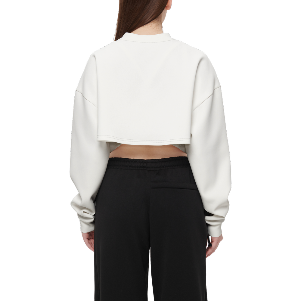 IANDO Yoga White Crewneck