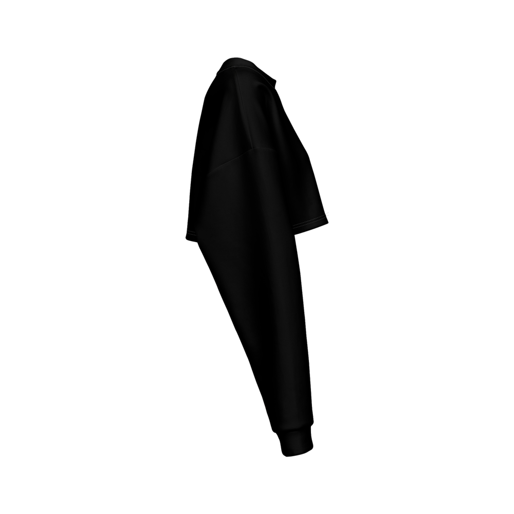 IANDO Yoga Black Crewneck