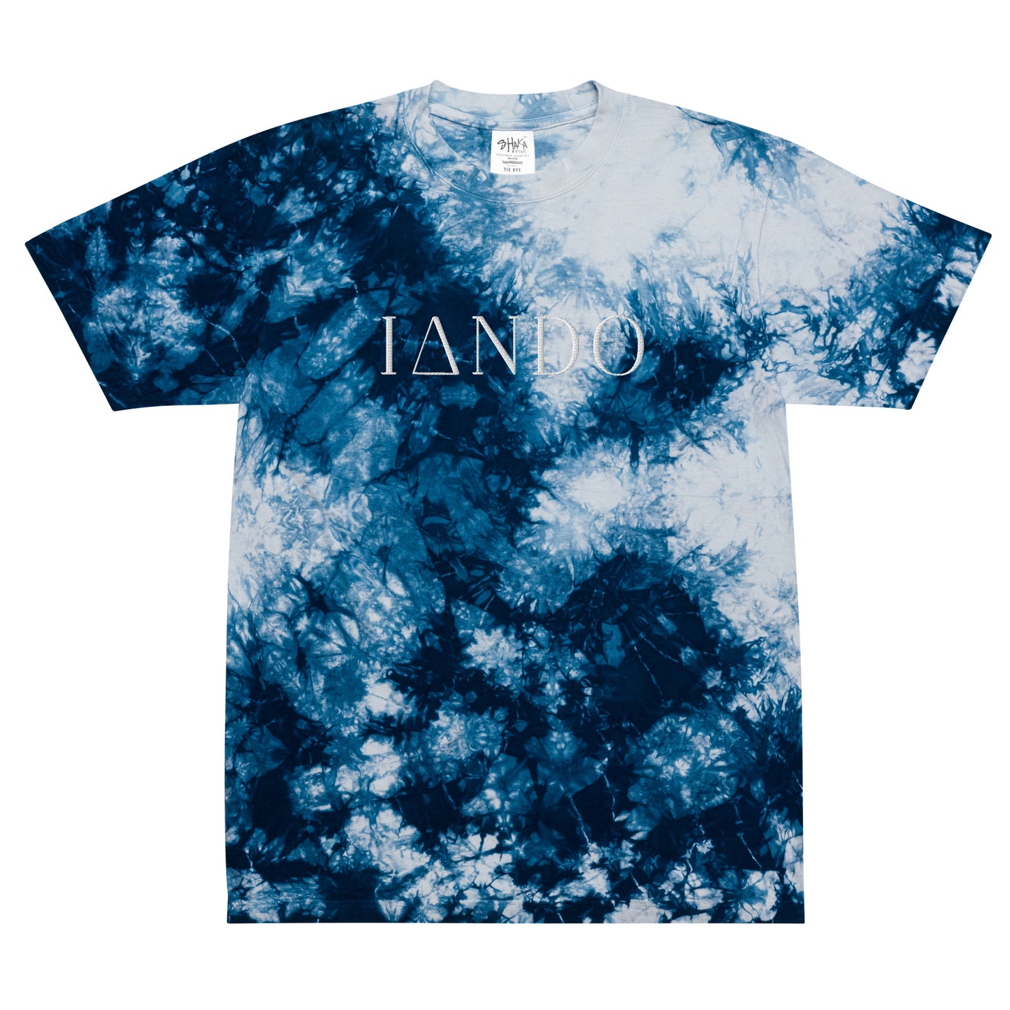 IANDO Oversized Tie-Dye T