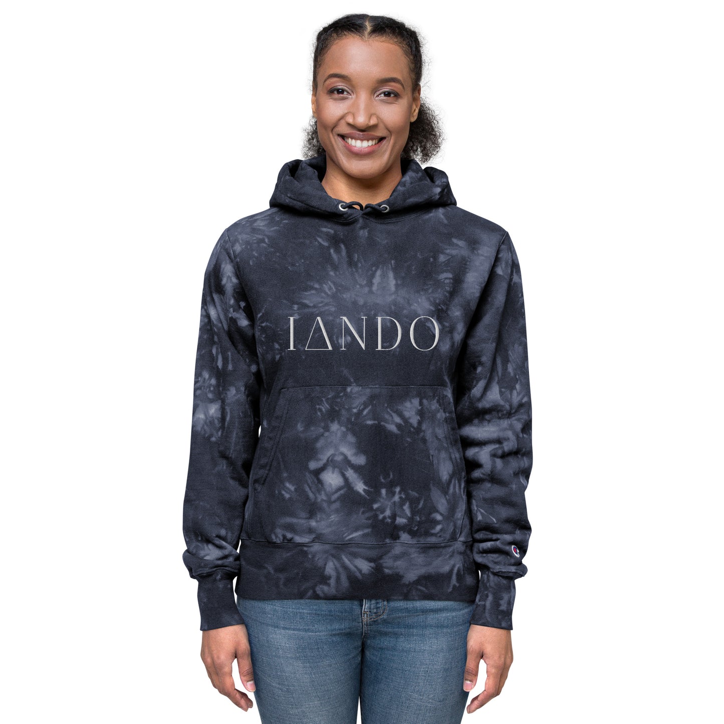 IANDO Champion Chest Hoodie