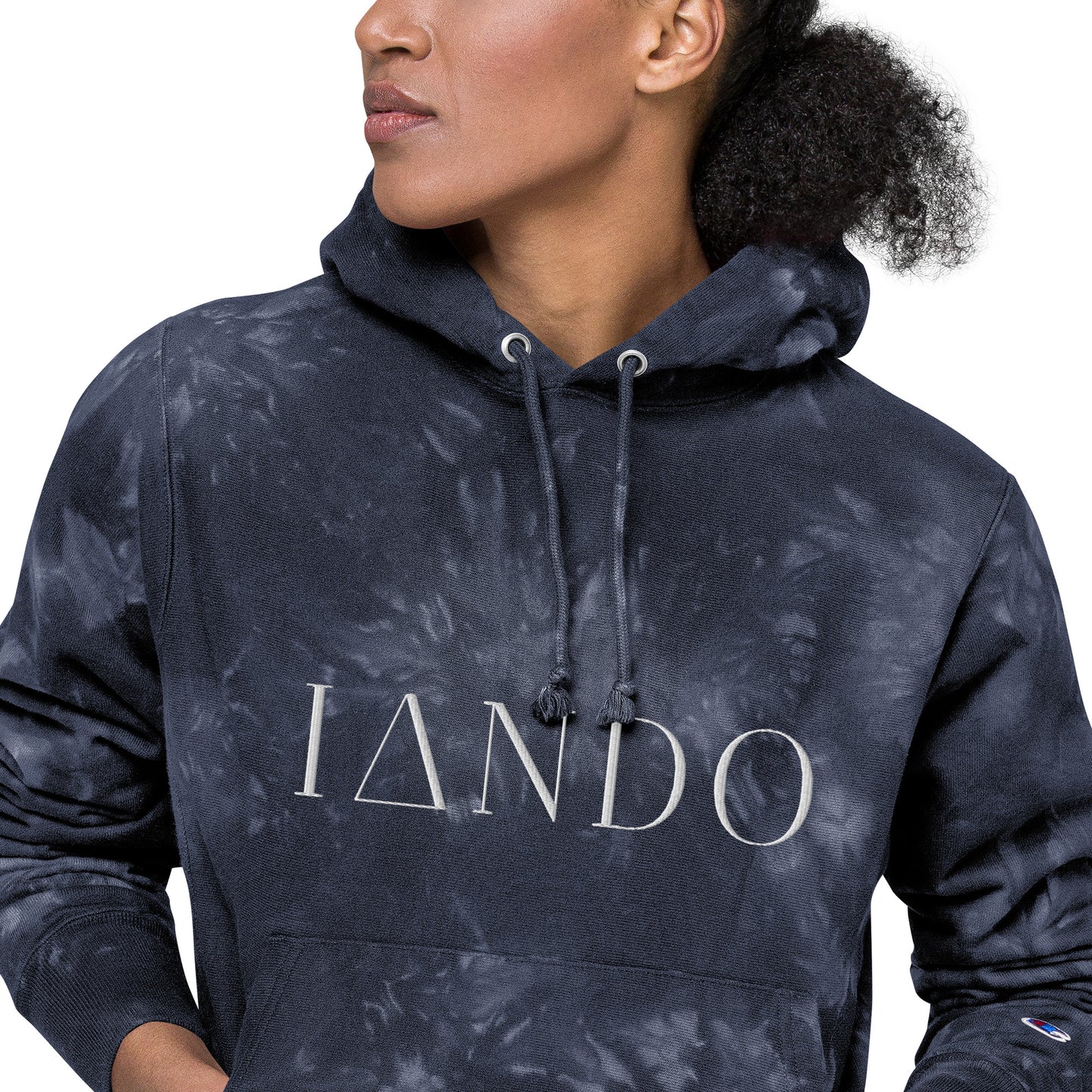 IANDO Champion Chest Hoodie