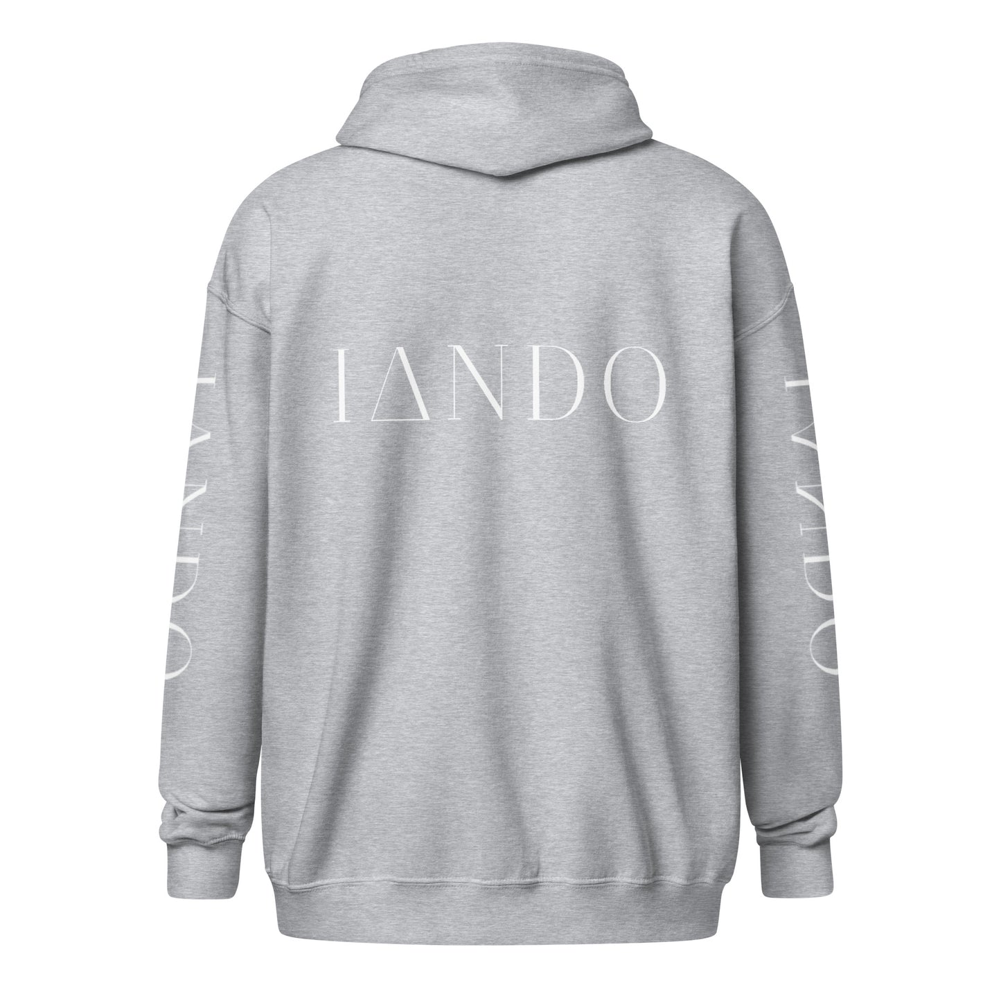 IANDO Unisex Heavy Blend Zip Hoodie