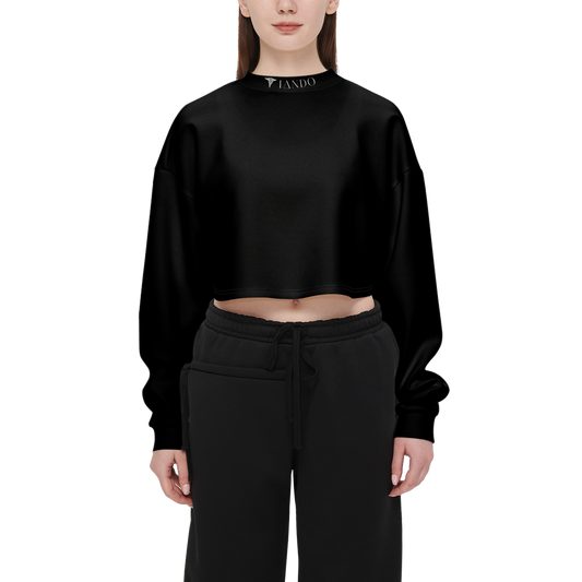 IANDO Crewneck Sweatshirt-Techno Scuba Knit
